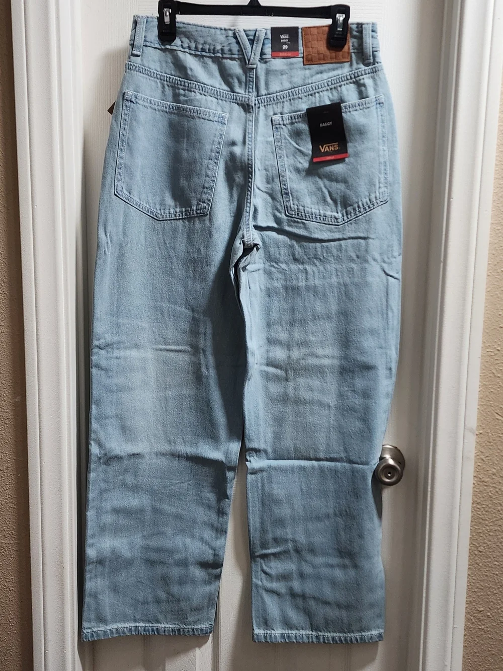 Vans Light Blue High-Rise Wide Leg Jeans SIRELLE 5 POCKET